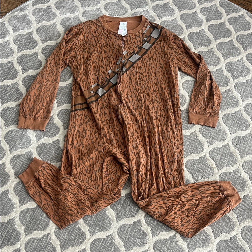 Disney Brown Chewbacca Pajama onesie